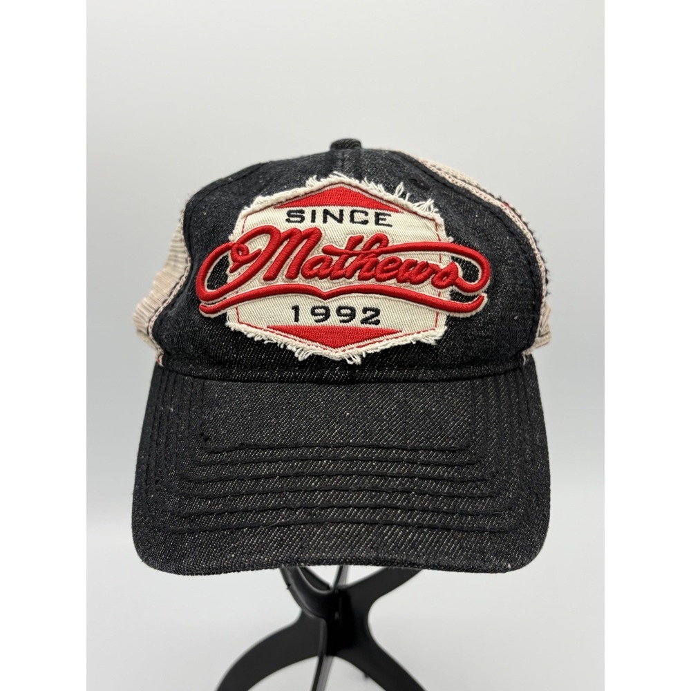 Mathews Compound Bow Hay SnapBack Trucker Since 1992
